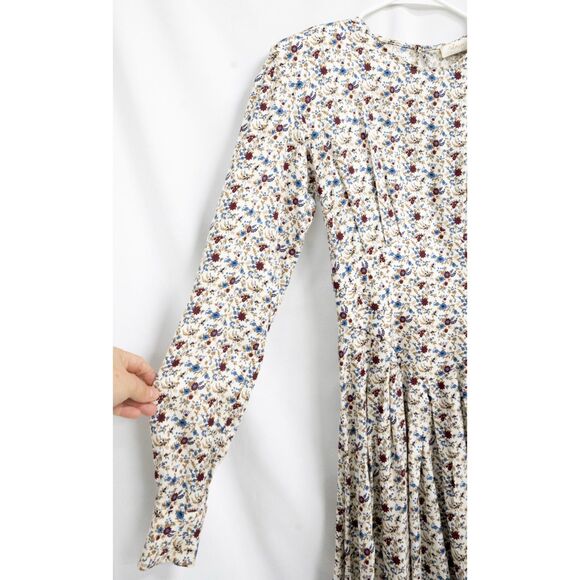 NWT Petersyn Revolve Serene Mini Shoulderpad Floral Cottage Beacon Dress XS - Picture 12 of 15